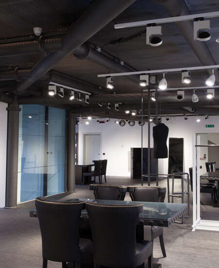 Show Room Abbigliamento Milano Illuminazione LED Relco 7