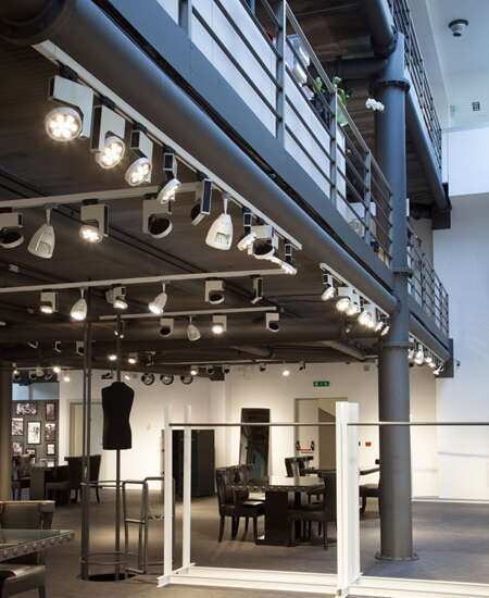 Show Room Abbigliamento Milano Illuminazione LED Relco 8